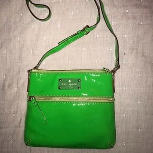 Green Patent Leather Kate Spade Cross Body